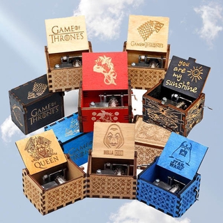 COD Wooden Music Box Harry Potter Merry 