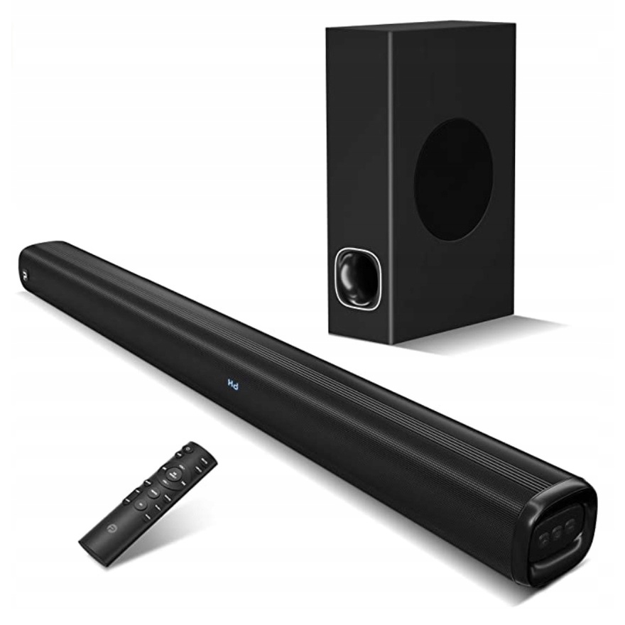 Soundbar z subwooferem 2.1 PHEANOO P28 czarny Shopee Polska