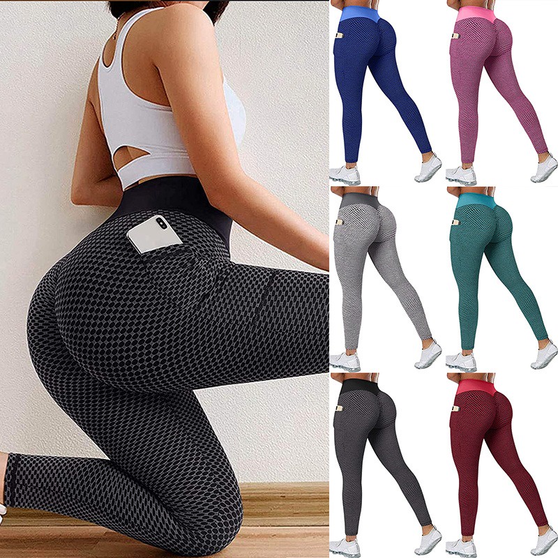 Seksowne siatkowe buty podnoszące damskie legginsy Fitness wysokiej talii  kontrola brzucha bezszwowe spodnie Push Up trening na siłowni spodnie do  biegania | Shopee Polska