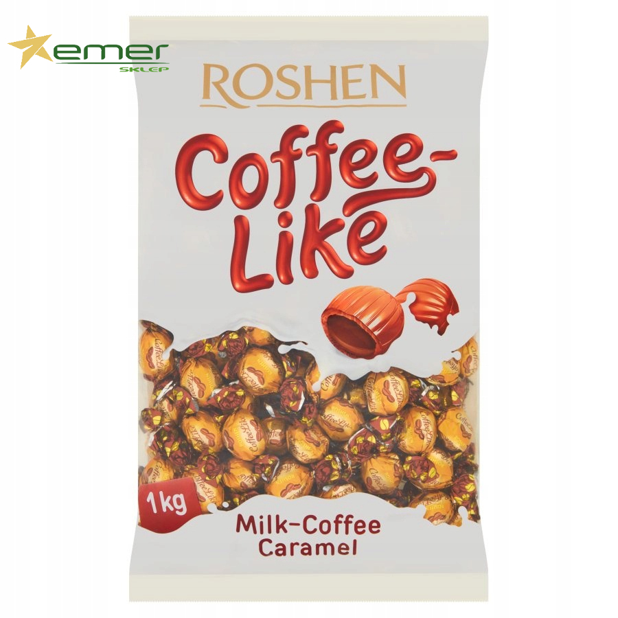CUKIERKI ROSHEN COFFEE LIKE 1KG LUZ | Shopee Polska