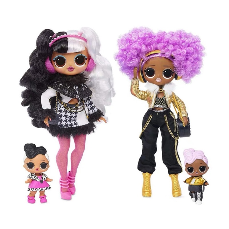 Lalki Lol Surprise Duża siostra i mała lalka roleta 9-calowe lalki ...