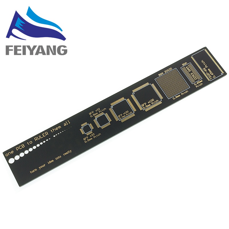 PCB Reference Ruler PCB Packaging Units for Ardunio Electronic Engineers 