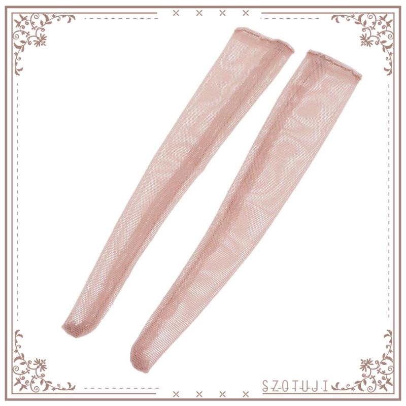 1/6 Scale Action Figure Toys Fleshcolor Long Stockings Pair Style 145mm Set