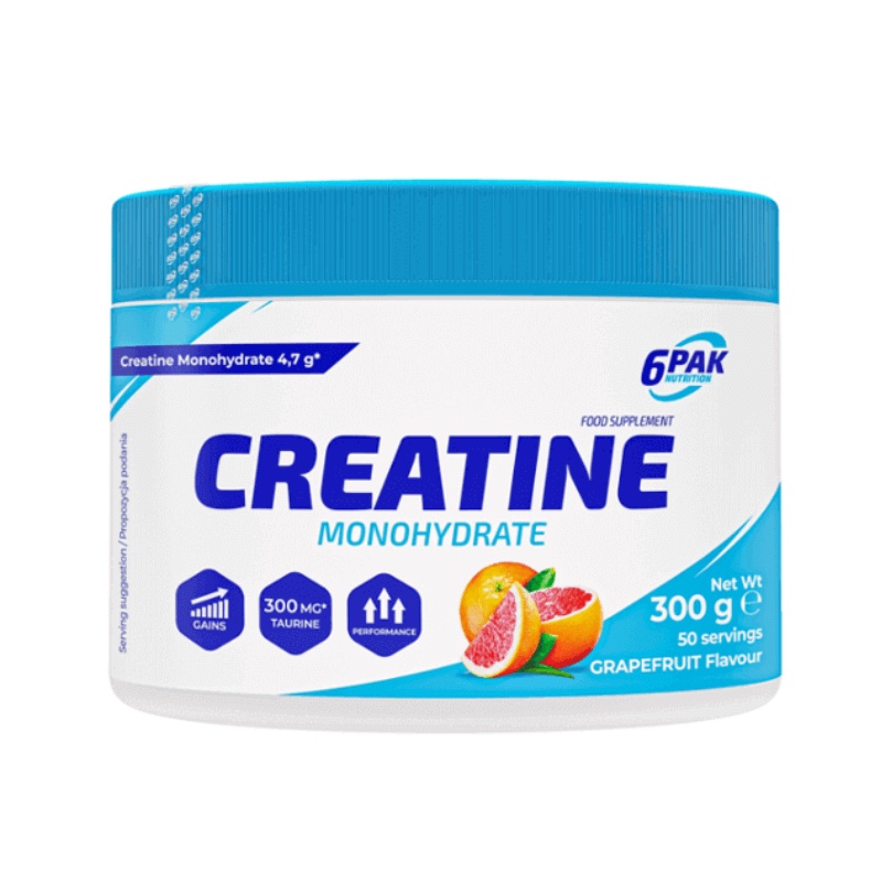 6PAK Creatine Monohydrate Grapefruit 300g KREATYNA MONOHYDRAT Shopee
