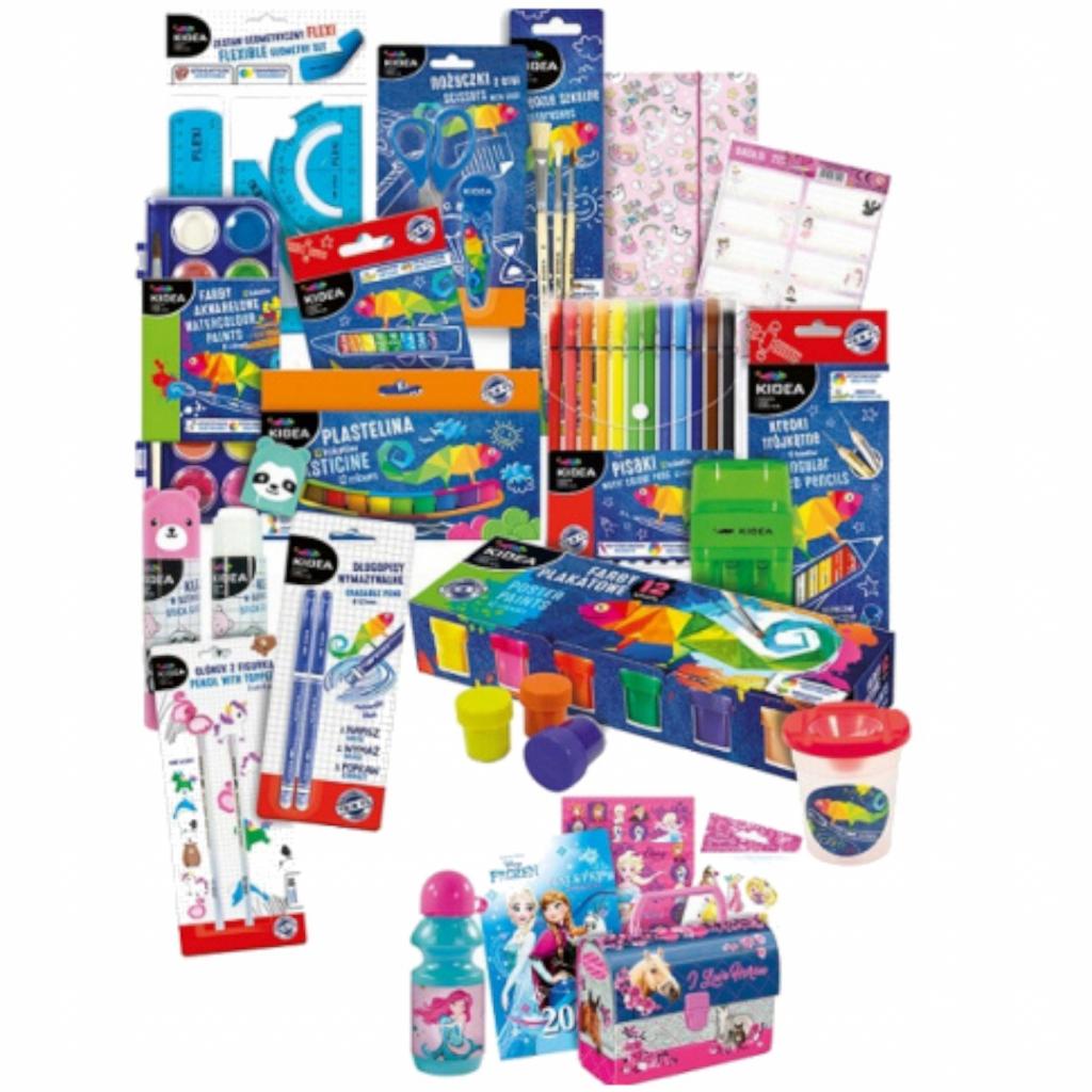 Wyprawka Szkolna Lista 5 Klasa MEGA ZESTAW WYPRAWKA SZKOLNA DLA DZIEWCZYNKI KIDEA | Shopee Polska