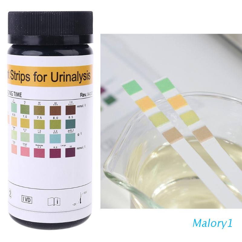 Malory1 100 PCS pH Glucose Protein Ketone Urine Test Strip Paper