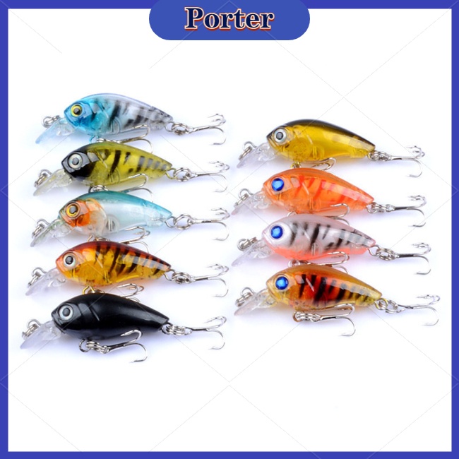 Esche Artificiali Spinning Minnow Spinning Esche Da Pesca In 5 Pezzi, Esche Artificiali Per Lucci Crankbaits, Esche Da Pesca Per Trote Bass Swimbaits, Set Di Pastura Pesca Mare, Accessori Per La Pesca