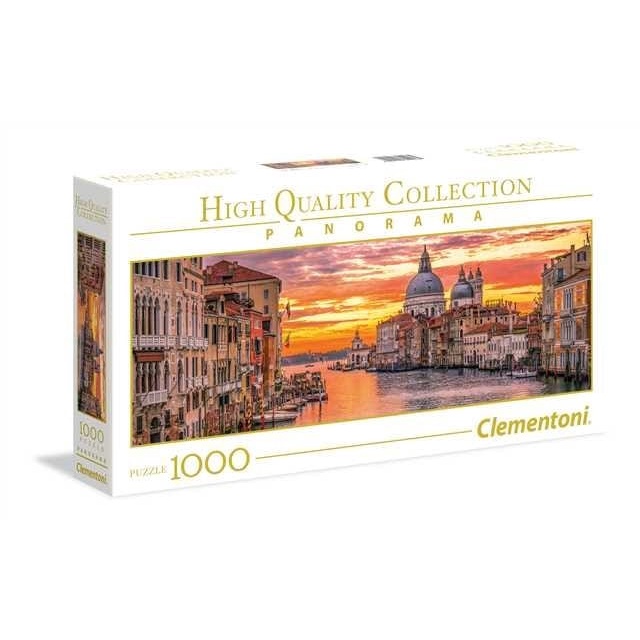 Venice Brand New Trefl 1000 Piece Panoramic Jigsaw Puzzle Canal Grande 