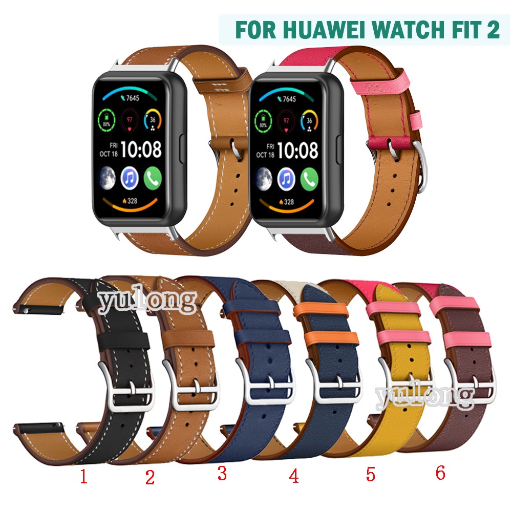 Zapasowy skórzany pasek do zegarka Huawei Watch fit2 fit2 | Shopee Polska