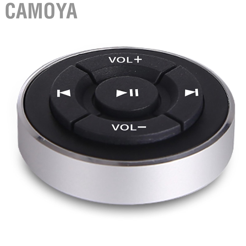 Camoya Steering Wheel Remote Control Bluetooth Car Wireless Mobile