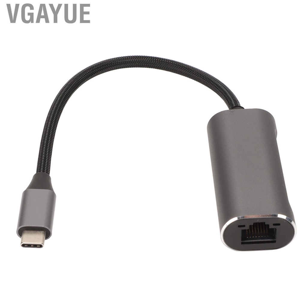 Vgayue Type C to RJ45 Gigabit Adapter 1 GBPS Speed Drive Free
