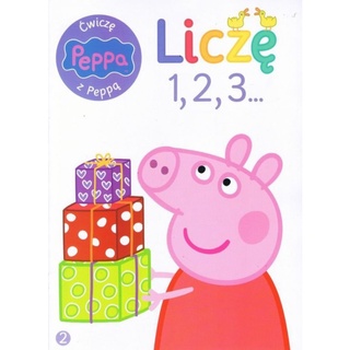 Świnka Peppa Nauka pisania cyferek Książeczka Pepa