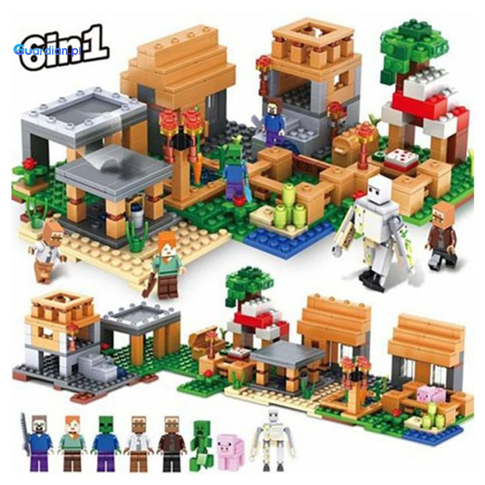 In Stock Compatible With Lego Minecraft Series Building Blocks 6 Year Old Boys And Girls Small 5906