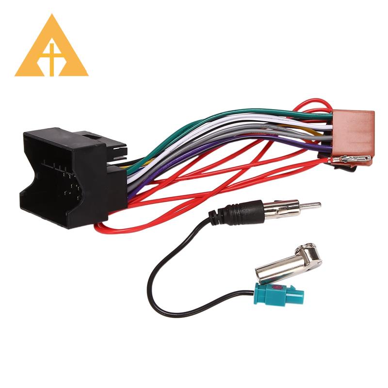 Samochodowy Stereo Audio Iso Kabel Wiązki Przewodów Zasilania Do Peugeot 207307407 Dla Citroen C2 C5 Adapter Przewodu Antenowego | Shopee Polska