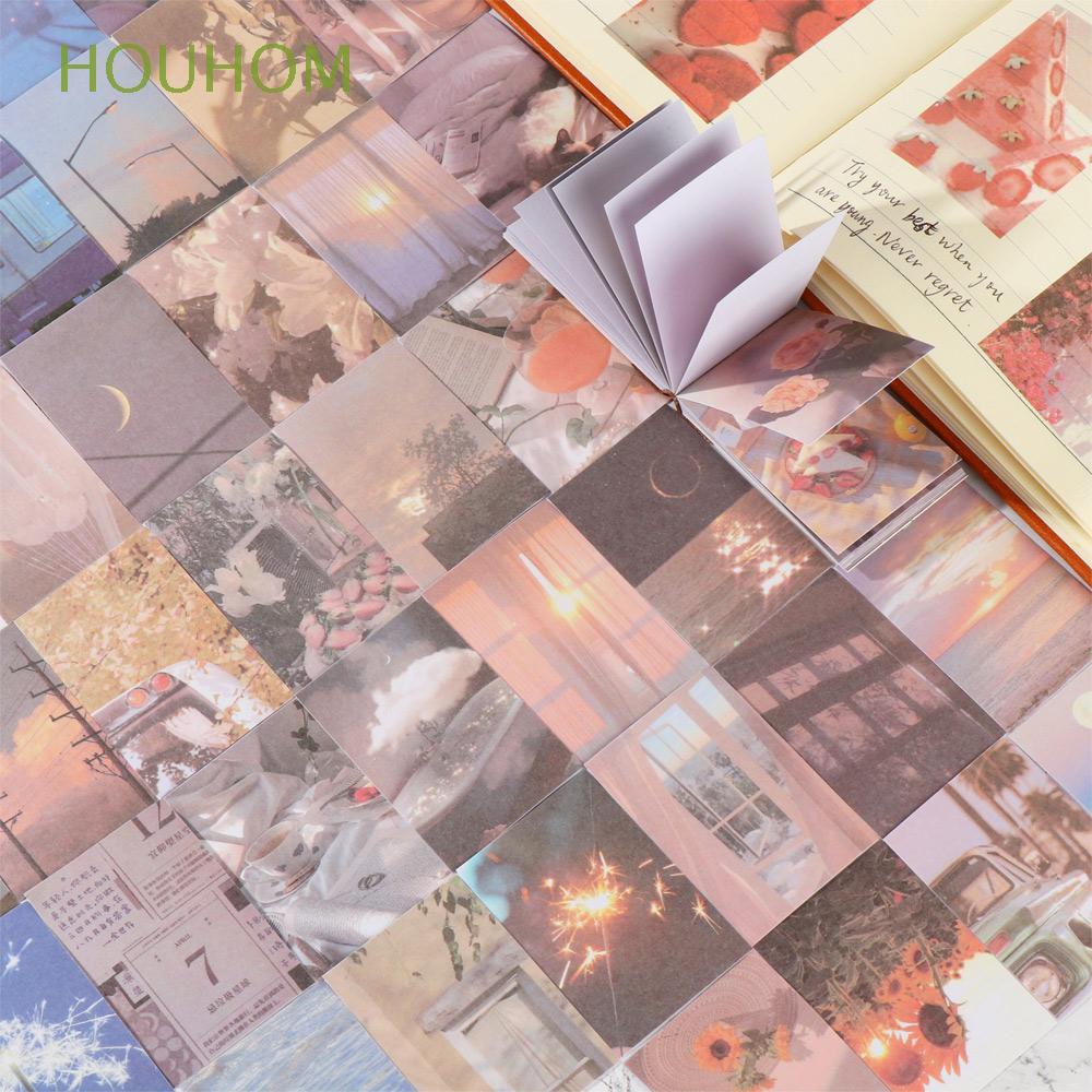 Album Washi Stickers Remember Tags Diary Planner Nature Scenery Picture