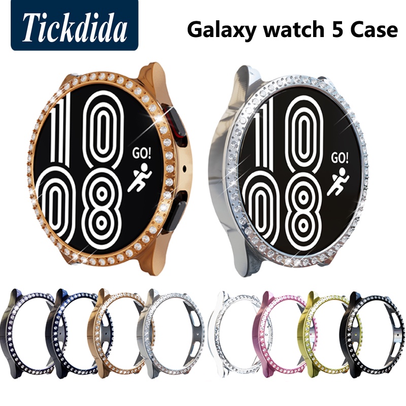 Pokrowiec na Samsung Galaxy Watch 5 Etui 40mm 44mm Akcesoria Bling