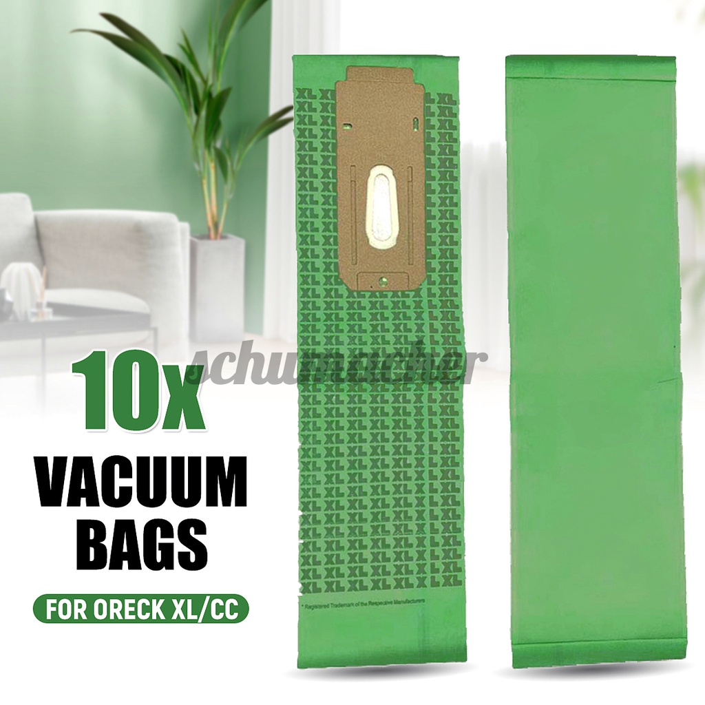 UK 10Pack Universal Upright Vacuum Bags Replacement Bag For Oreck XL CC CCPK8DW 