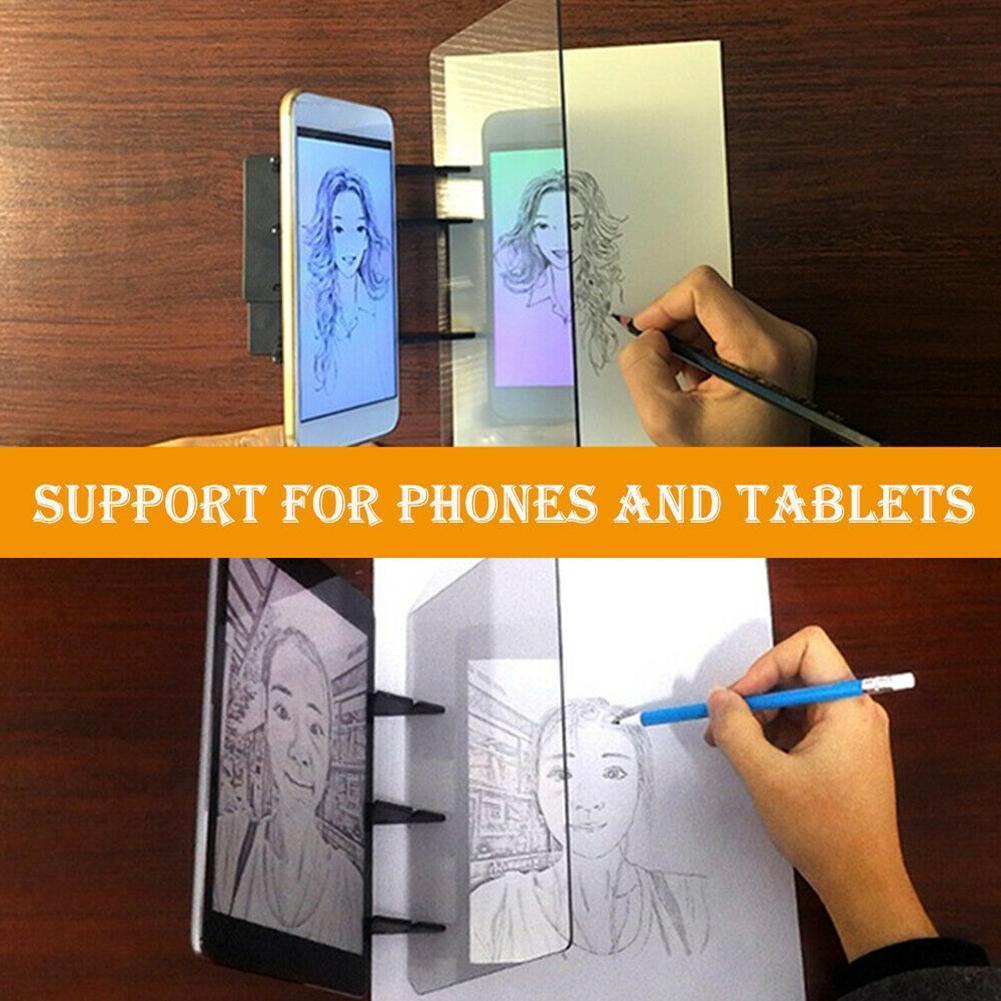 Sketch Tracing Drawing Board Optical Drawing Projector Reflection Painting N8U5 