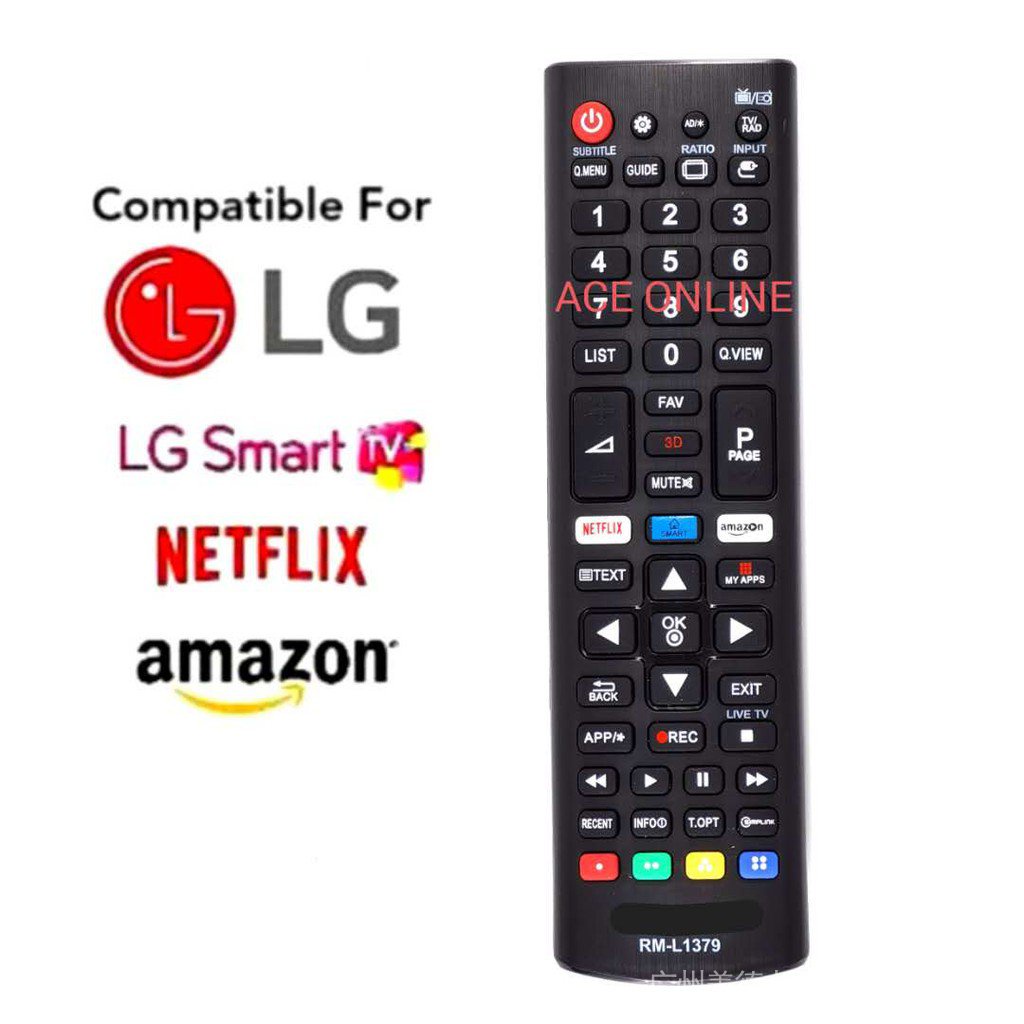 Pilot Do Telewizora Lg Led Lcd Smart Tv Rm L Z Netflix Amazona Do Agf Akb