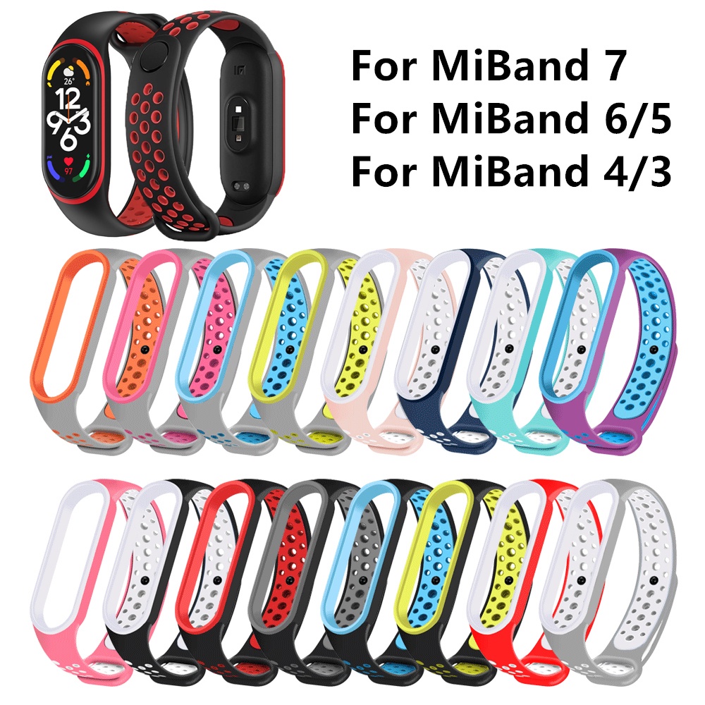 Pasek Do Bransoletki Mi Band Sport Silikonowa Opaska Na