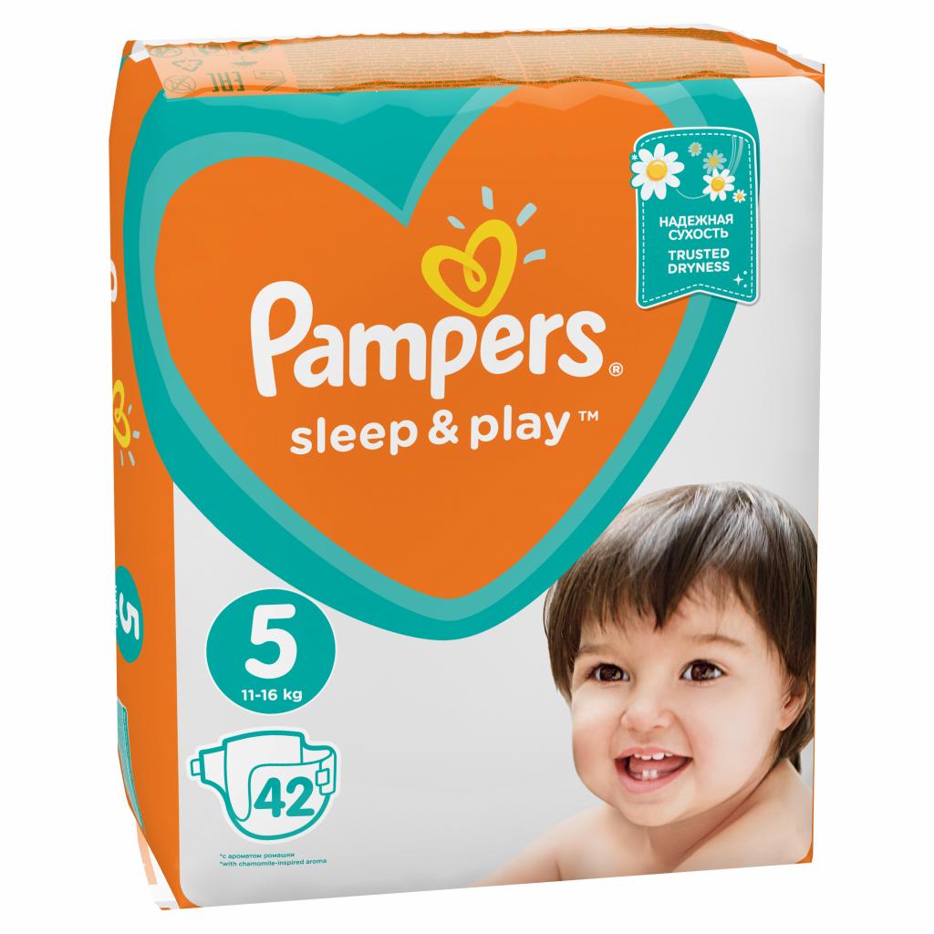 Pampers Sleep&Play 5 pieluchy 42 szt | Shopee Polska