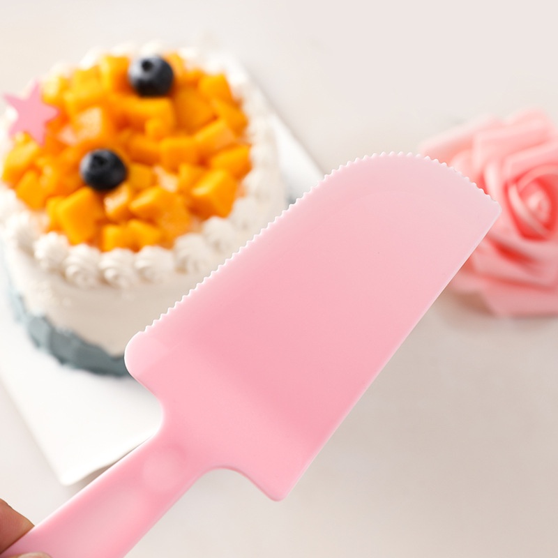 disposable plastic dessert knife birthday party cake knife/plastic cake