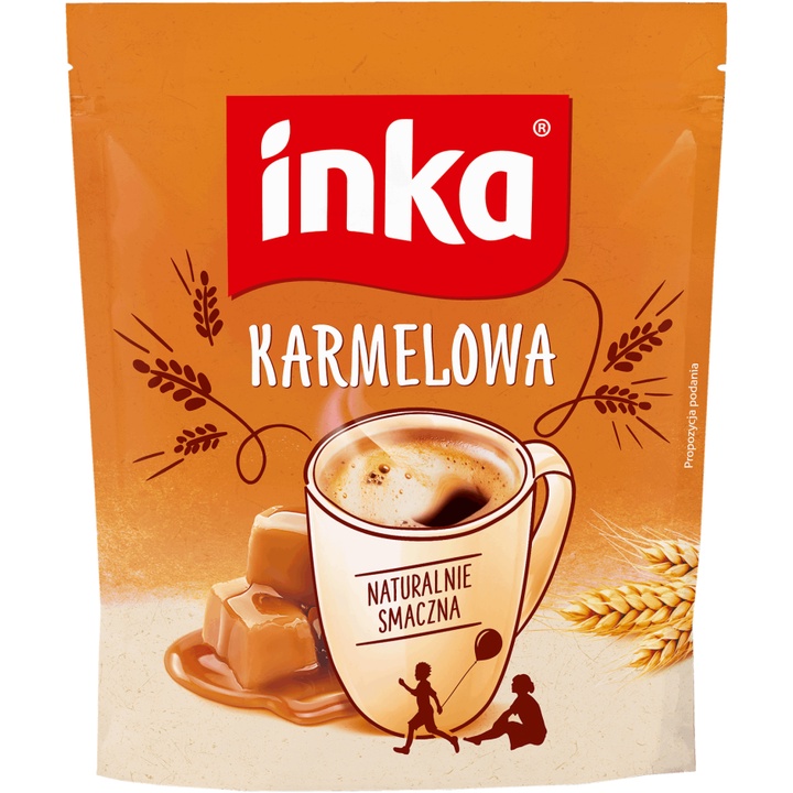 Kawa Inka zbożowa rozpuszczalna karmelowa 200 g | Shopee Polska