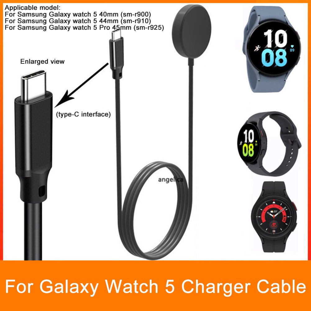 Szybka Ladowarka Do Zegarka Samsung Galaxy Watch 5 5 Pro Magnetyczny Kabel Do Ladowania 40 44 45mm Shopee Polska