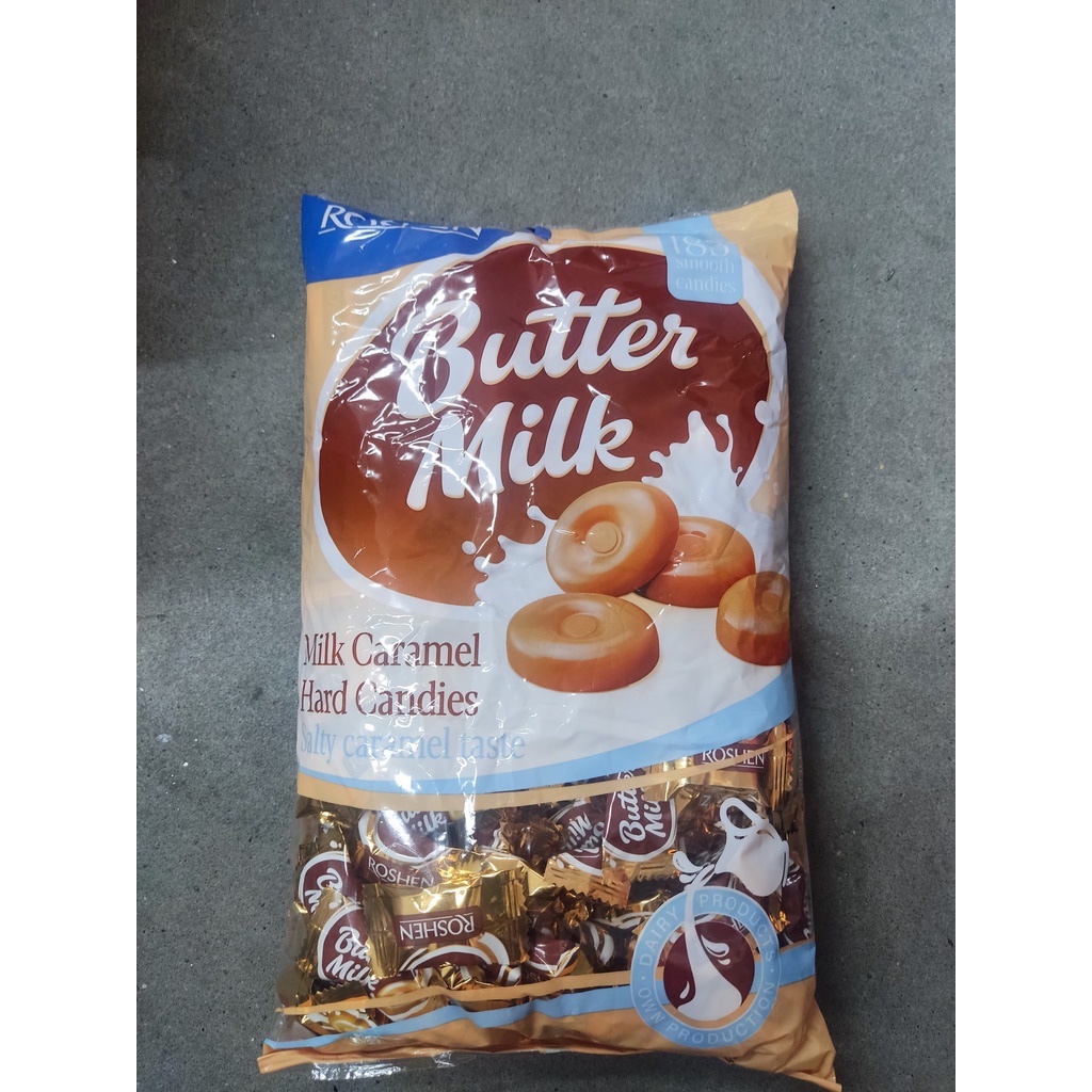 Butter Milk mleczne karmelki Roshen 1kg. Shopee Polska