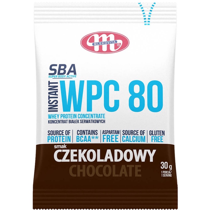 Wpc 80 Instant Czekoladowy Koncentrat Białek Serwatkowych 30 G Sba