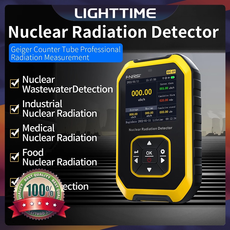 Fnirsi GC-01 Detektor Promieniowania Jądrowego Licznik Geigera Osobisty ...