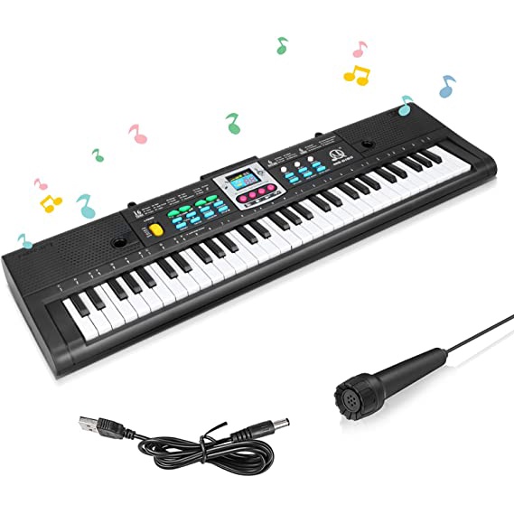 Keyboard Pianino Dla Dzieci Zabawka Z Mikrofonem Shopee Polska