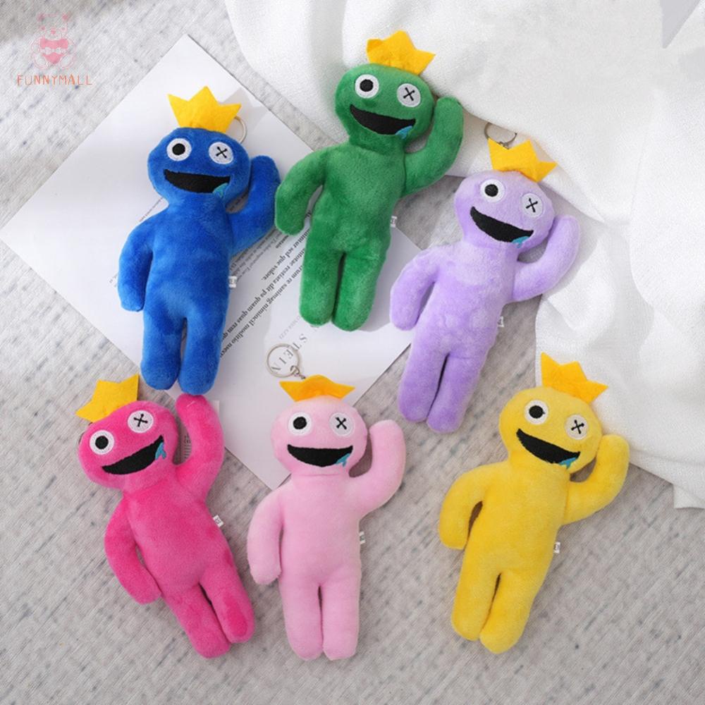 Rainbow Friends Pluszowa Zabawka Kawaii Gra Lalka Rola Niebieski Potwór